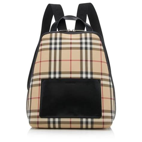 burberry 8025707|Burberry 8025707 Nova Check Nylon Mini Backpack Daypack 0602.